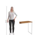 Ver imagem 6 de Mesa de Apoio Kappesberg Canela/Branco 60CMX45CM