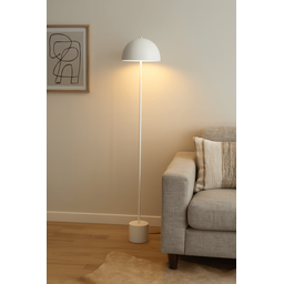 Luminária de Piso Abajur Chão Komaco Slim Branco - 1