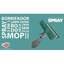 Limpa Vidro 3 em 1 Spray Flash Limp 6384 - 4