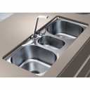 Ver imagem 2 de Cuba Tripla Inox com Acessorios Debacco 20232 e Triturador127V