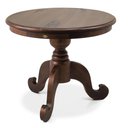 Ver imagem 1 de Mesa Redonda para Sala de Jantar 2 Lugares 90 Cm Canela