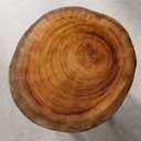 Ver imagem 6 de Mesa de Centro e Canto Bolacha Madeira Maciça Rústica