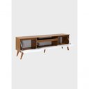 Ver imagem 2 de Rack para TV Dallas 65" 180cm MDF Retrô com Portas Basculantes Freijó Amadeirado On Móveis