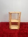 Ver imagem 3 de Mesa Aparador em Vime Artesanal – Cor Verniz