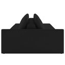 Ver imagem 6 de Sofá Ilha Modular com Puff para Sala Living 252cm Georgia K04 Veludo Preto - Mpozenato