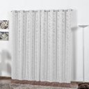 Ver imagem 1 de Cortina Jacquard 2,70x2,50 Para Varão Simples:Branco