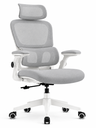 Ver imagem 2 de Cadeira Escritório Ergonômica Premium Kazartte - Cinza