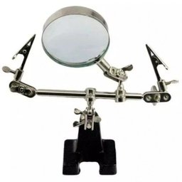 Kit Solda Ferro Tubetes Lupa Sugador e Suporte - 127V 60W - 5