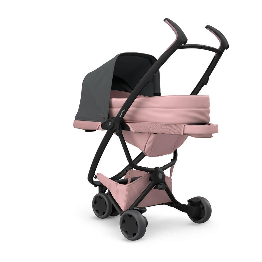 Carrinho de Bebê Zapp Flex Quinny Graphite on Blush + Bumper bar