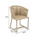Ver imagem 4 de Poltrona Design Clean Confortavel Ideal para Qualquer Ambiente Nude Belga