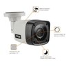 Kit 6 Câmeras 4X1 Bullet 20M 2,8mm DVR Cabo Alarme 4P Citrox - 4