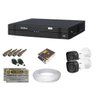 Kit Cftv 2 Câmeras Hdcvi + Dvr 4 Canais Intelbras - 1