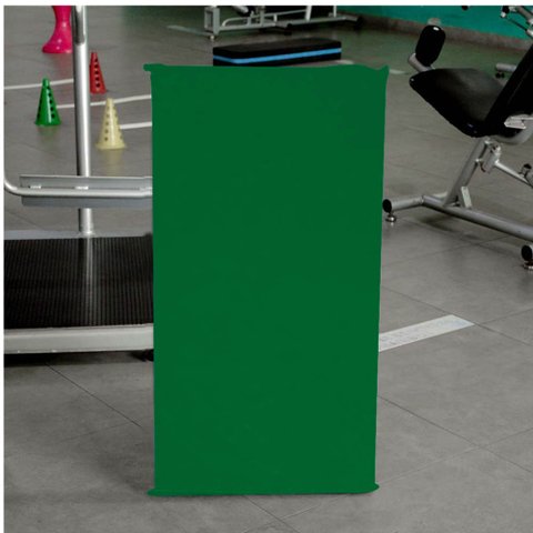 Kit 9 Colchonete Ginastica Academia Creche Yoga Fitness 95X59X3 Courino Verde - D A DECOR