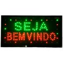 Ver imagem 1 de Painel Luminoso Letreiro Seja Bem Vindo LED LE-2005 Lelong