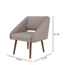 Ver imagem 4 de Poltrona Valentina em Veludo – Just Tiime