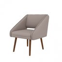 Ver imagem 2 de Poltrona Valentina em Veludo – Just Tiime