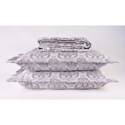 Kit Colcha Casal Montblanc Imperial 51 Cinza - J Serrano - 2