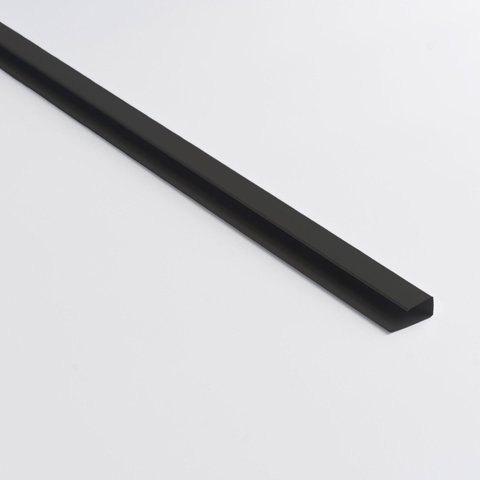 Perfil de acabamento U para forro de PVC Belplast - Caixa com 12 metros - barras de 3m