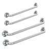 Alça de Apoio Inox Barra 50cm 80cm Kit 4 Unidades Idoso Cadeirante Deficiente Box Banheiro Segurança - 1