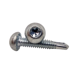 Parafuso Cabeça Panela Torx Brocante Rosca Fina 6,3x25 C/200 - 2