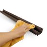 Veda Porta Protetor Rolinho Tradicional Impermeável 80 Cm Preto - 3