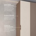 Ver mais imagens de Guarda Roupa Planejado 100% MDF de Canto Linear Orion CabeCasa MadeiraOriginals Marrom