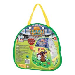 TOCA TURMA CANINA BARRACA CACHORRINHOS BRINQUEDO 8205 BRASKIT - 2