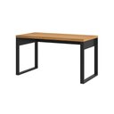 Ver imagem 3 de Mesa Escrivaninha para Escritório 1,35m Estilo Industrial Móvel na Caixa