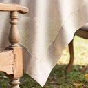 Ver imagem 4 de Toalha de Mesa Copa e Cia Miami Natural - Quadrada 8 Lugares - 220 X 220 Cm