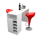 Ver imagem 1 de BALCÃO GOURMET COZINHA M10.2020.B PORTA (MULTIUSO, DECORA) MUNDI MOVEIS