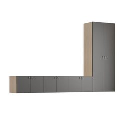 Rack para TV até 75 Polegadas Suspenso Modular 4 Módulos 8 Portas Frame CabeCasa MadeiraMadeira - 11
