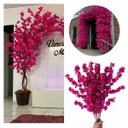 Ver imagem 7 de Kit 18 Cerejeira Artificial com Flores 125cm Hastes para Vasos e Decoração
