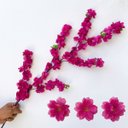Ver imagem 5 de Kit 18 Cerejeira Artificial com Flores 125cm Hastes para Vasos e Decoração