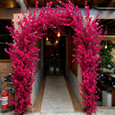 Ver imagem 1 de Kit 18 Cerejeira Artificial com Flores 125cm Hastes para Vasos e Decoração