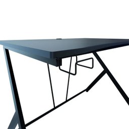 Mesa Gamer Mesa para Computador com Estrutura em Aço - Preto - 2