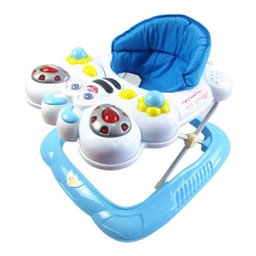 Andador Bebê Musical Recreativo Baby Style Abelha Azul - 1