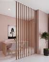Ver imagem 1 de Brise (breeze) Divisor de Ambientes Modular 274x6,5cm 01 Unid. - Freijó