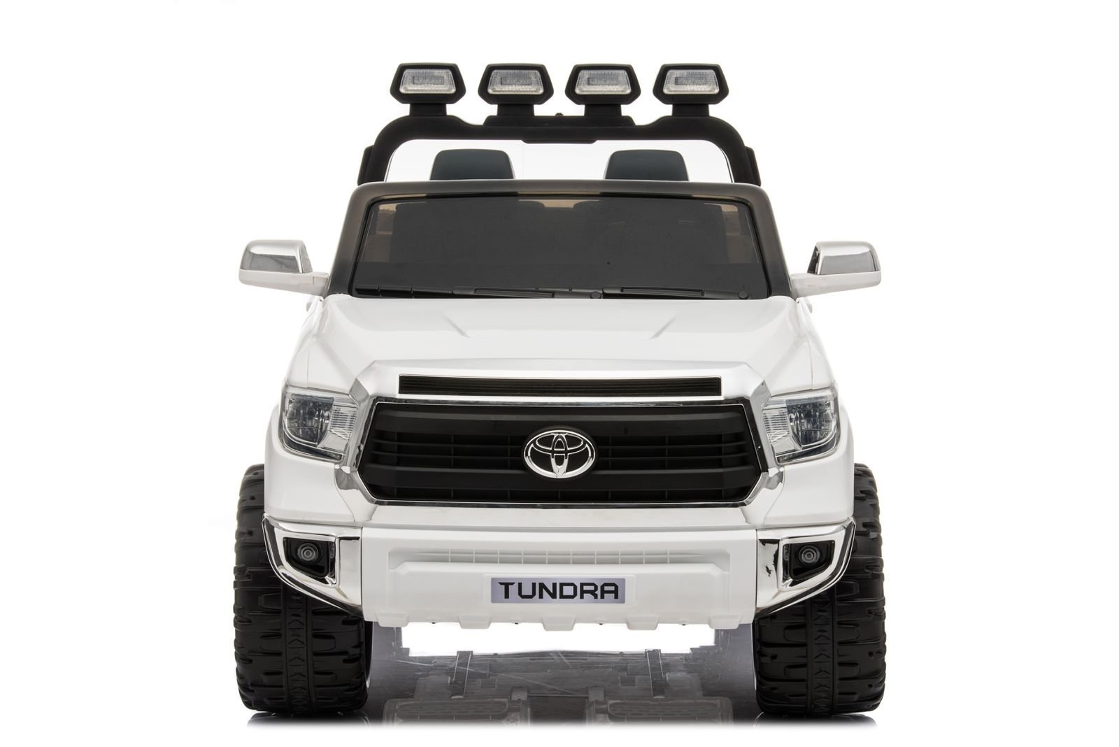 Mini Toyota Tundra Branco Carro Elétrico Infantil A Bateria Para Crianças Motorizado Meninos Meninas