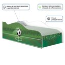 Ver imagem 3 de Cama Solteiro Infantil 197x91,5cm para Quarto Personagens Copa Futebol K02 - D’Rossi