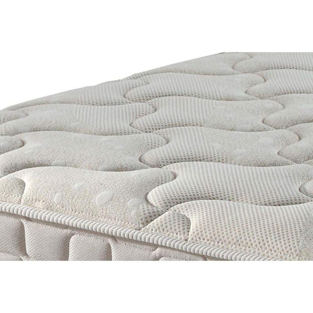 Conjunto Box King: Colchão Molas Anjos Ensacadas Masterpocket King Best New Clean + Base Crc - 4