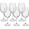 Jogo de 6 Taças Cristal Bohemia para Vinho Tinto 450ml - 1