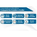 Ver imagem 3 de Cama Baú c/Auxiliar Conjugado Solteiro: Colchão Molas Bonnel MH1443 Evolution White (88x188x52)