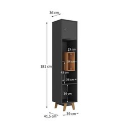 Estante Home para Tv até 65 Polegadas com 4 Portas Elegance Yescasa - 14