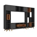 Ver imagem 7 de Estante para TV e Home Theater até 65 Polegadas 274CMX181CM 4 Portas Elegance Yescasa