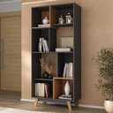 Ver imagem 5 de Estante para TV e Home Theater até 65 Polegadas 274CMX181CM 4 Portas Elegance Yescasa