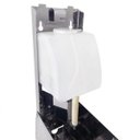 Ver imagem 4 de Saboneteira Biovis Bag Noble 800Ml Aço Inox Escovado