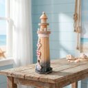 Ver imagem 2 de Farol Decoração Náutico Artesanal Casa Praia Marítimo 33cm
