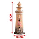 Ver imagem 4 de Farol Decoração Náutico Artesanal Casa Praia Marítimo 33cm