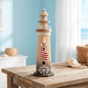 Ver imagem 1 de Farol Decoração Náutico Artesanal Casa Praia Marítimo 33cm