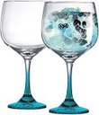Ver imagem 1 de Taça Gin 705 Ml Haste Azul Lv C/02 Pç